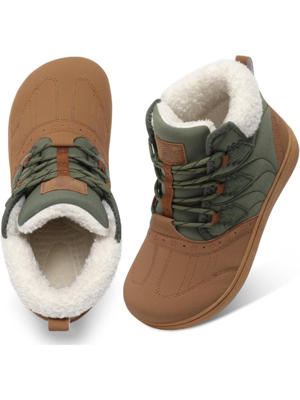 Lightweight Waterproof Winter Snow Boots for Women - Warm Ankle Booties
